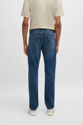 Delaware Slim-fit jeans in blue comfort-stretch denim