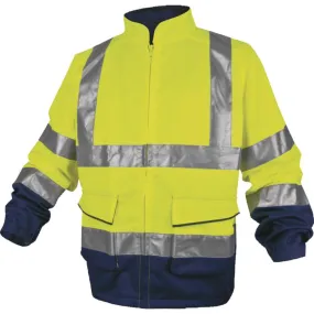 Delta Plus PHVE2 Panostyle Yellow Hi-Vis Working Jacket