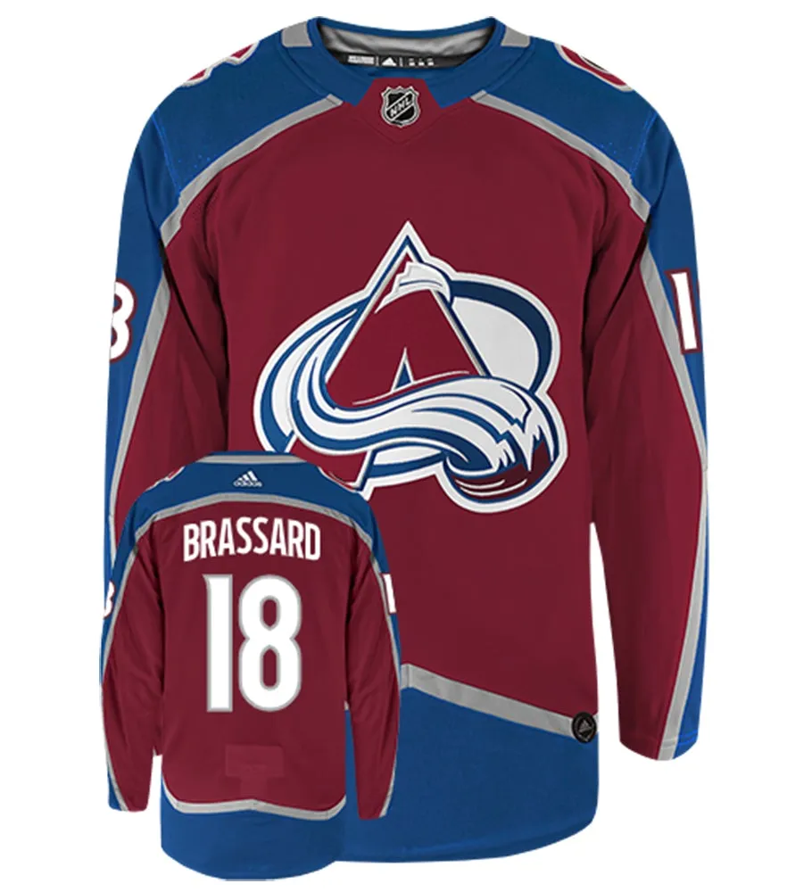 Derick Brassard Colorado Avalanche Adidas Authentic Home NHL Hockey Jersey     