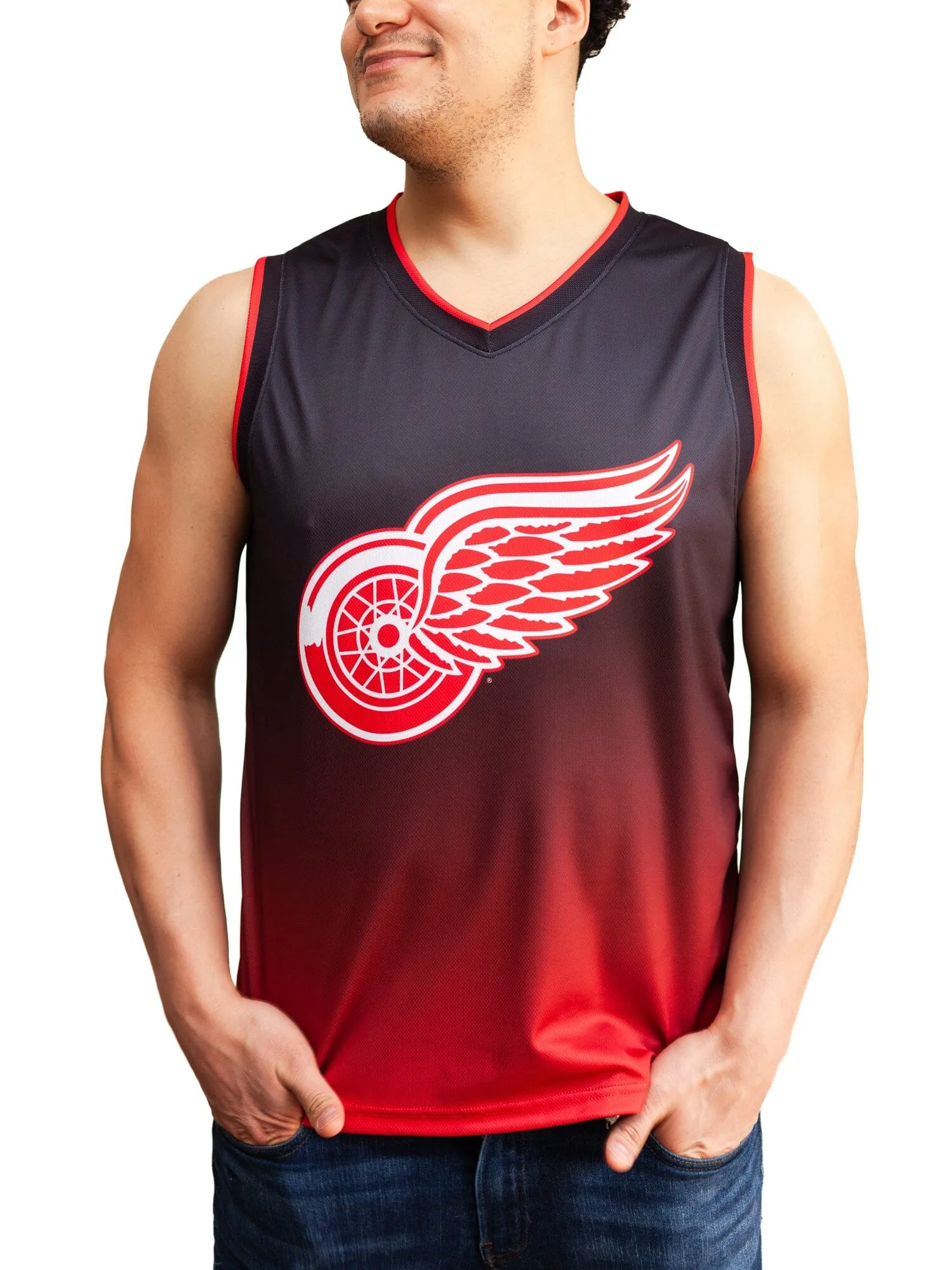 Detroit Red Wings 99 Series Mash-up Hockey Tank