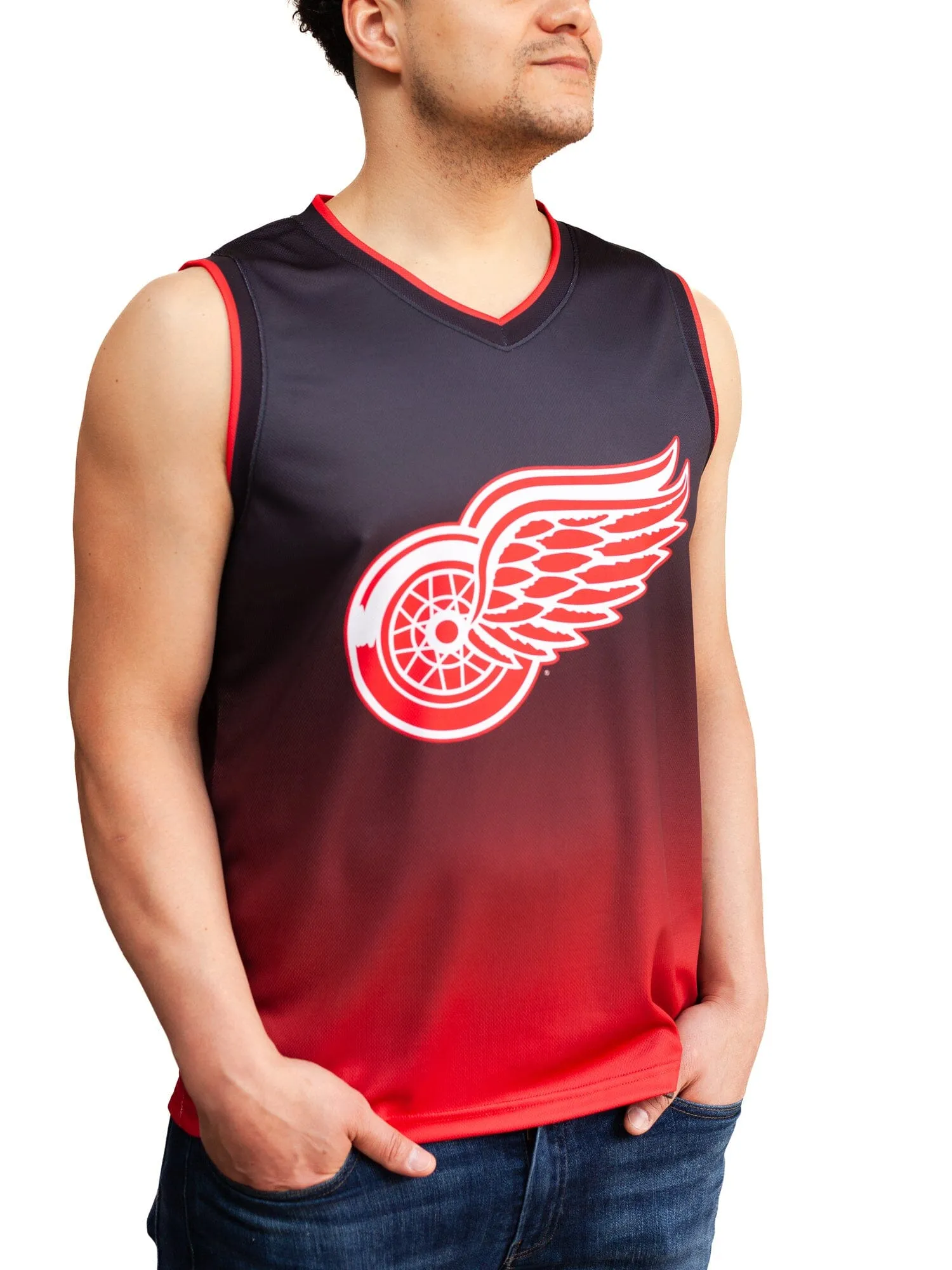 Detroit Red Wings 99 Series Mash-up Hockey Tank