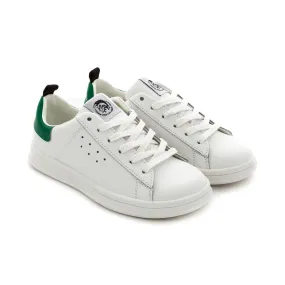 Diesel Unisex Logo White Sneakers