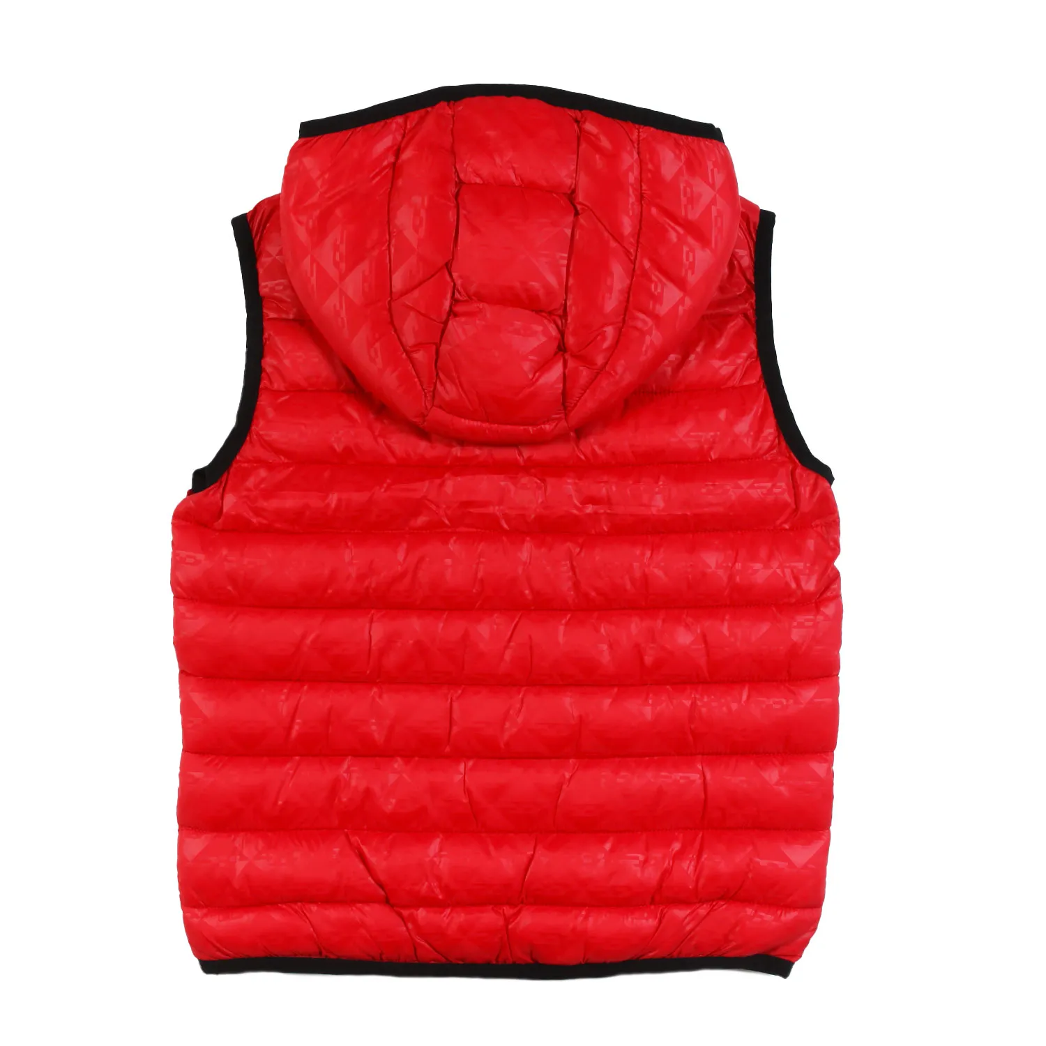 Diesel Unisex Red And Black Diesel Jakop Vest