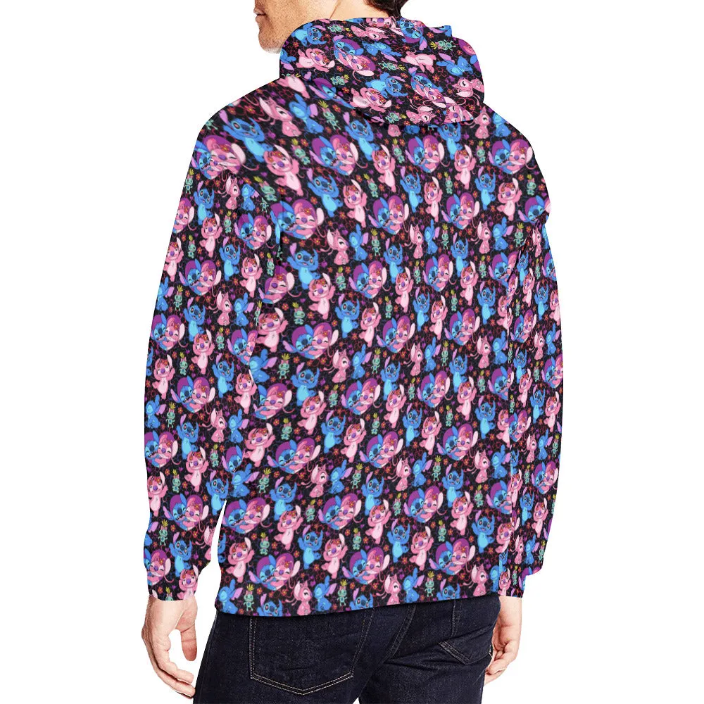 Disney Lilo And Stitch Angel Besties Hoodie for Men