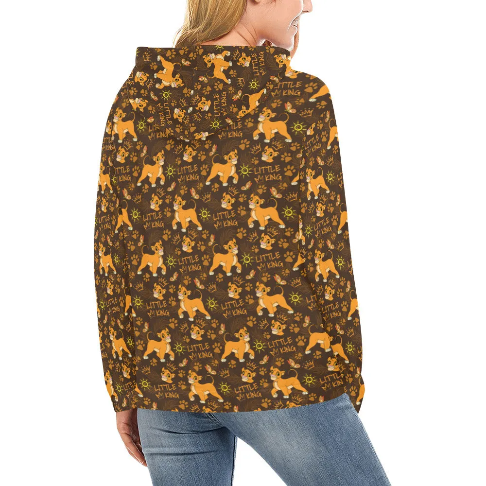 Disney Lion King Little King Hoodie for Women