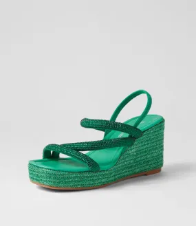 DJANGO & JULIETTE Cookie Emerald Mix Multi Sandals