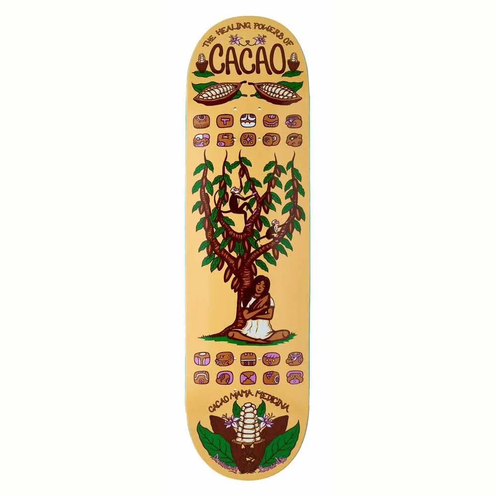 Drawing Boards Healing Series Skateboard Deck Cacao