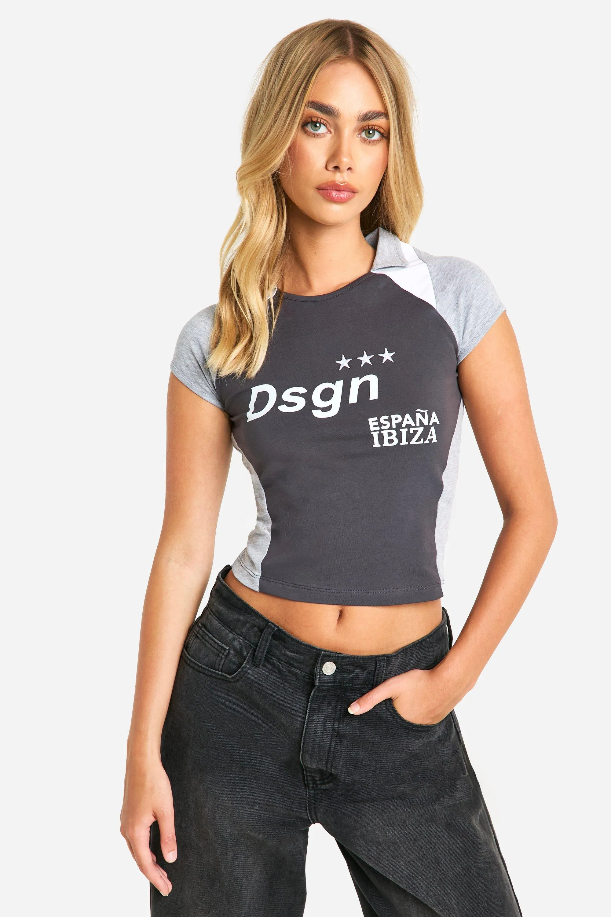 DSGN Fitted Football T-shirt