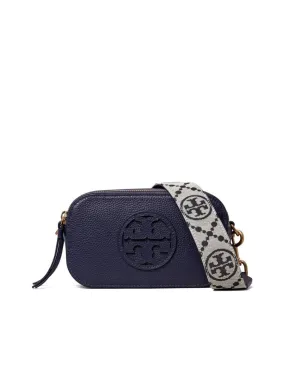 Embossed Logo Shoulder Bag