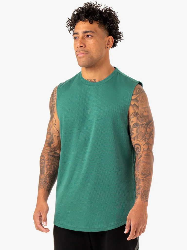 Enhance Muscle Tank - Green