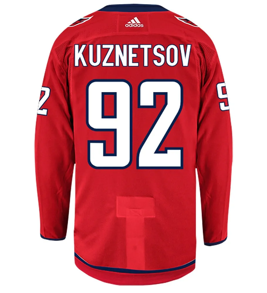 Evgeny Kuznetsov Washington Capitals Adidas Authentic Home NHL Hockey Jersey     