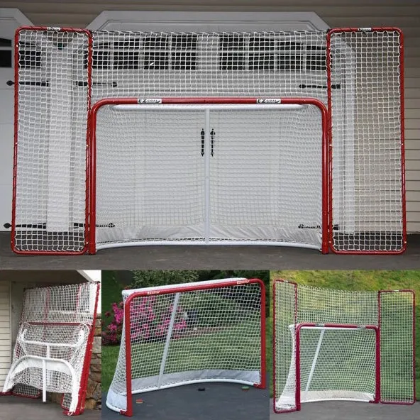 EZ Goal Hockey Goal with Backstop