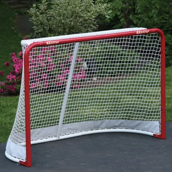 EZ Goal Hockey Goal with Backstop