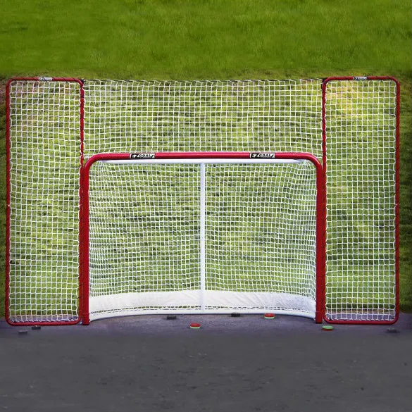 EZ Goal Hockey Goal with Backstop