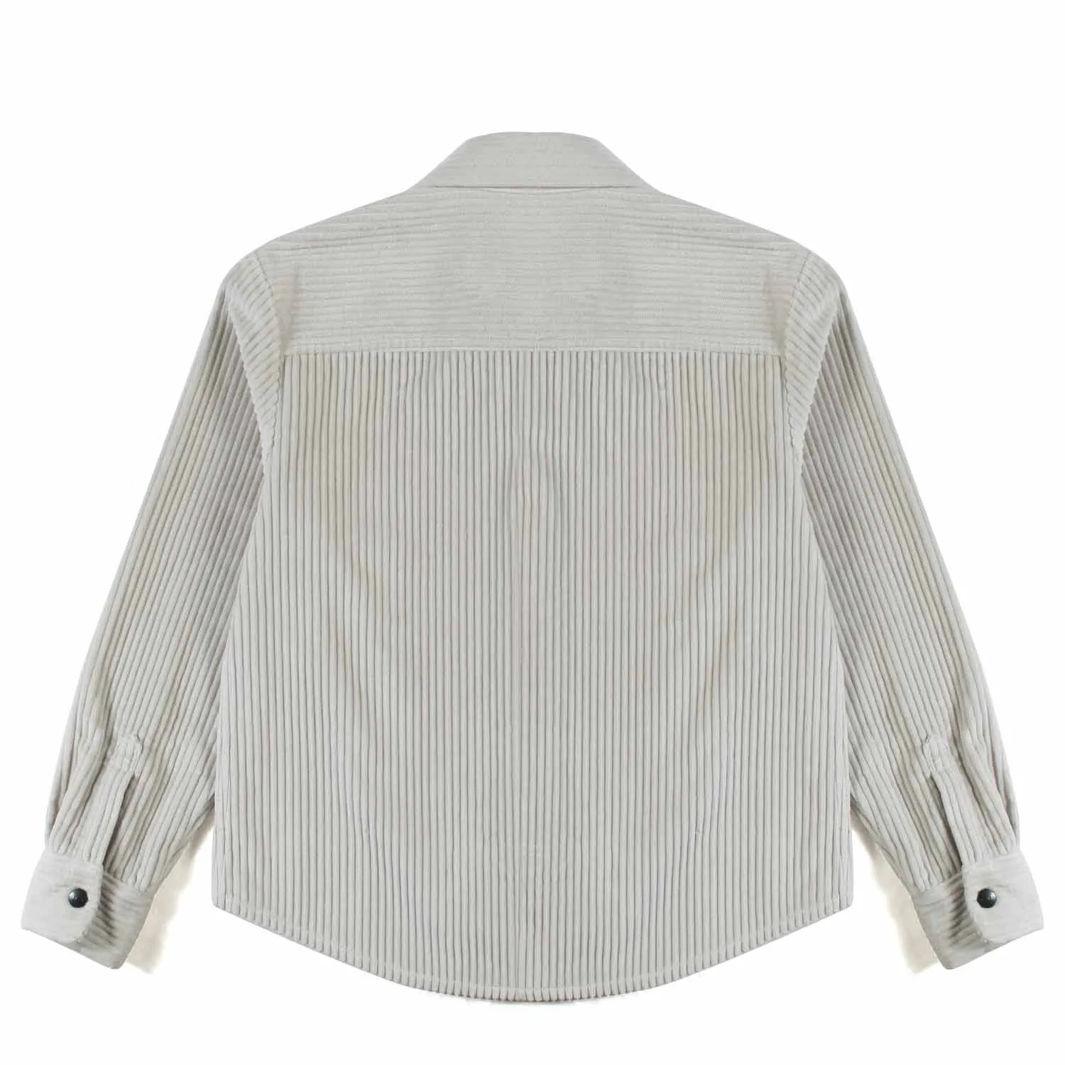 Fay Junior Cream Corduroy Shirt Jacket For Child And Teenager