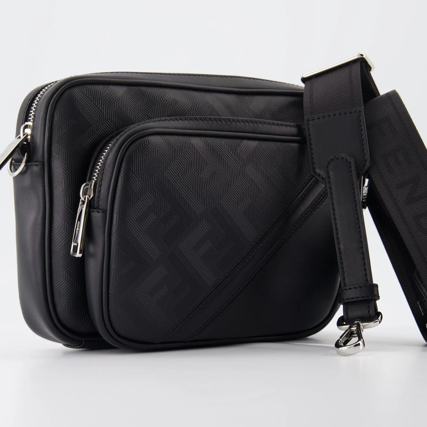 Fendi Shadow Diagonal Crossbody Bag