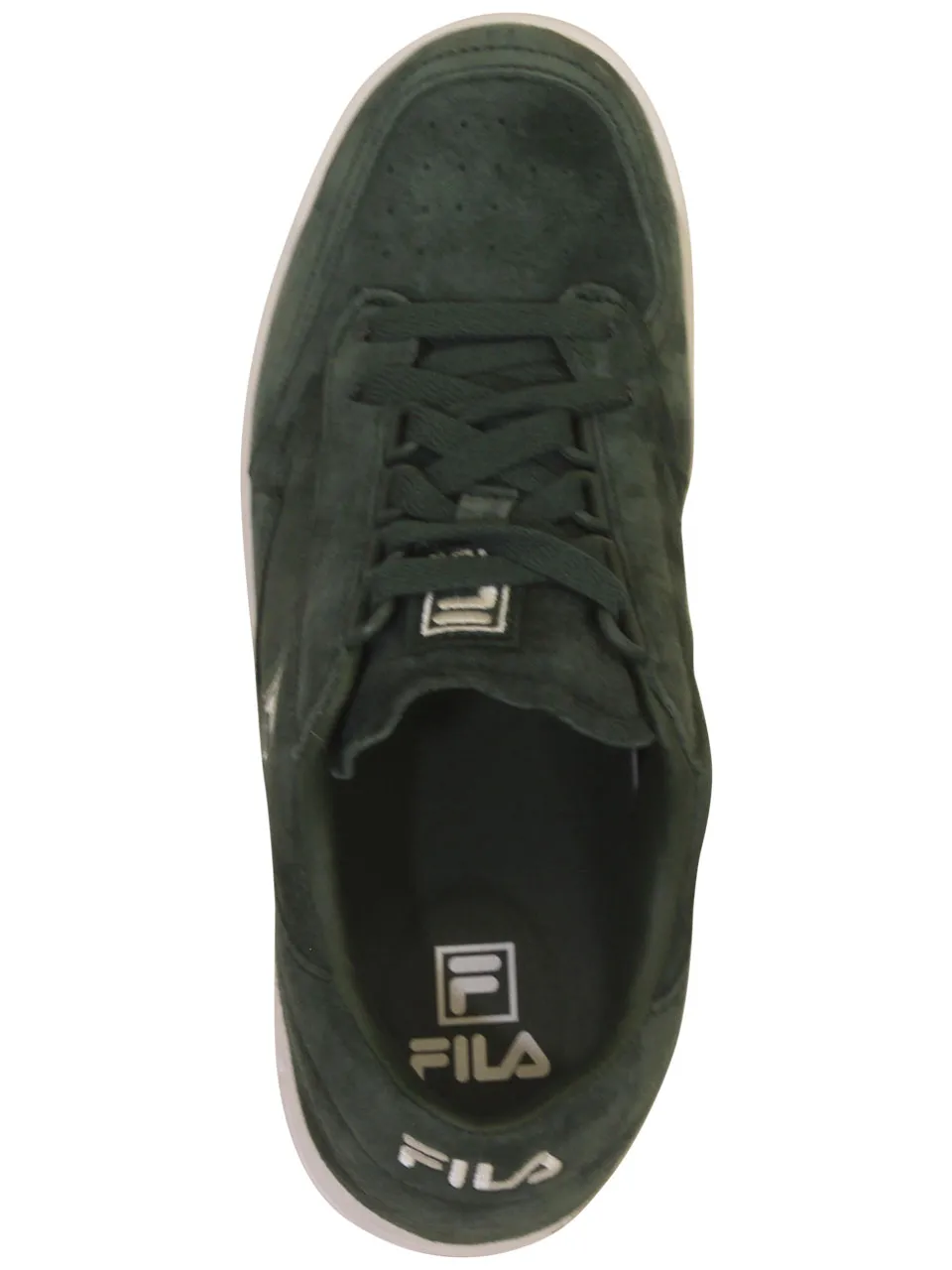 Fila Men's Original Tennis Premium Sneakers Low Top Sycamore/White/Gum Sz: 10.5