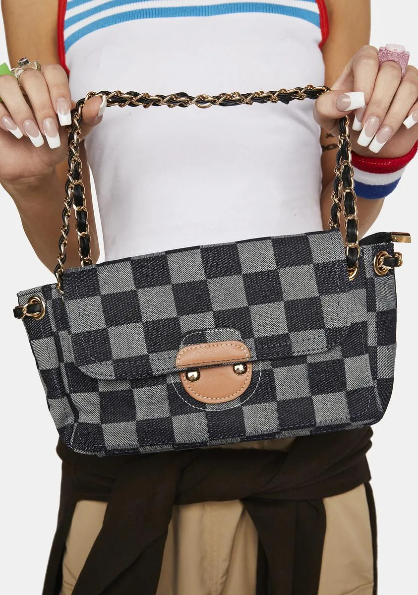 Flirty Passenger Checkered Bag-