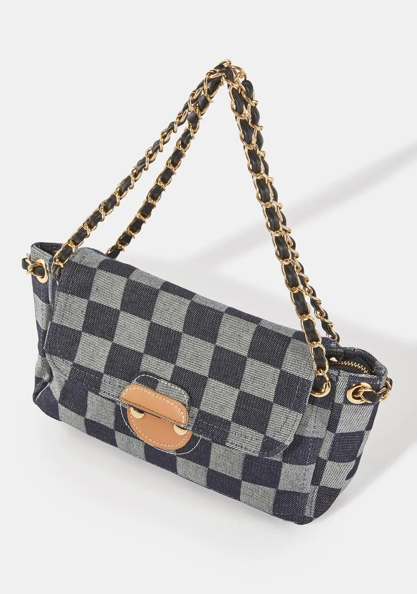 Flirty Passenger Checkered Bag-