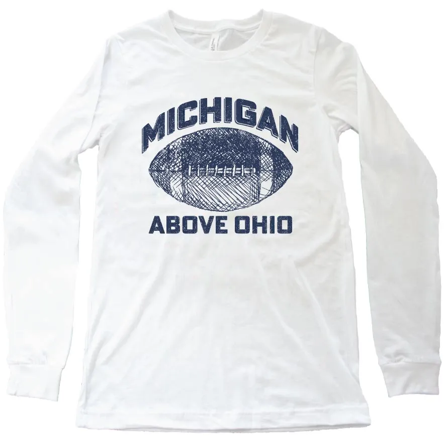 Football long sleeve tee