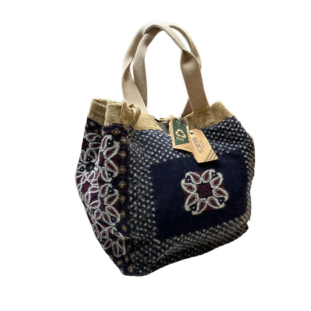    Fornari - Toile bag - Blue