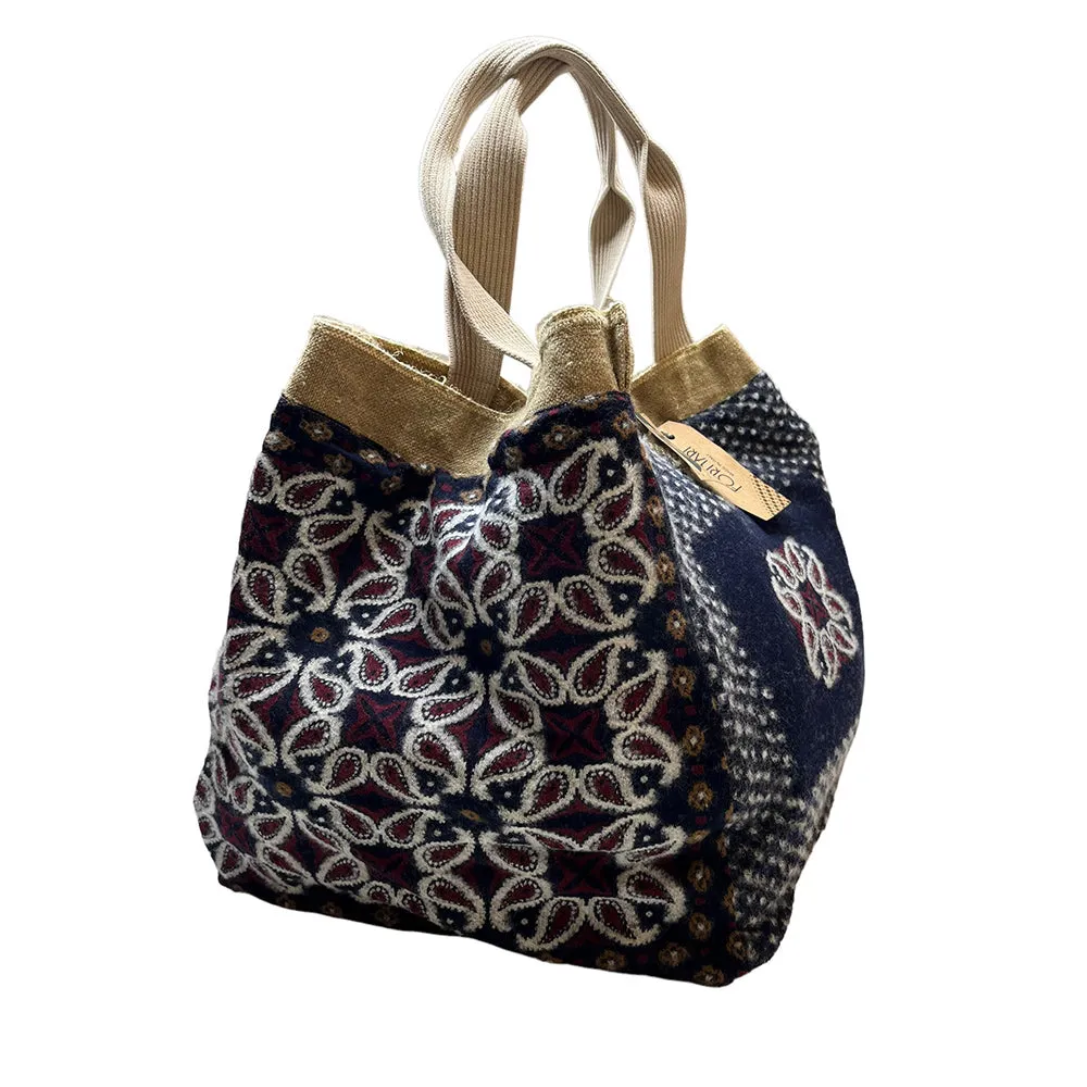    Fornari - Toile bag - Blue