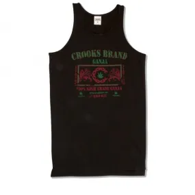 Ganja Tank Top - Black