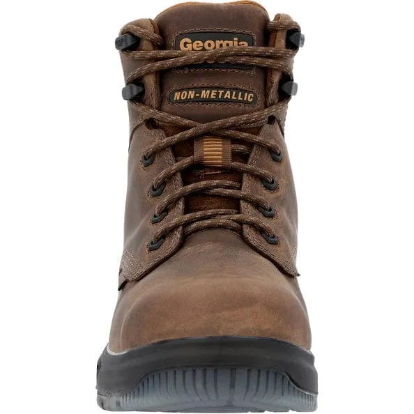 Georgia Boot Men's FLXPoint ULTRA Brown Composite Toe Waterproof Work Boot GB00552