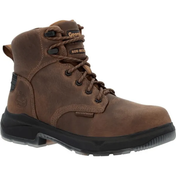 Georgia Boot Men's FLXPoint ULTRA Brown Waterproof Work Boot GB00551