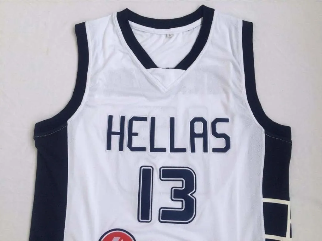 Giannis Greece Throwback Basketball Jersey