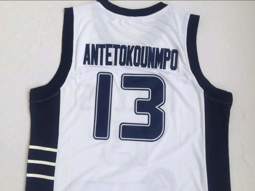 Giannis Greece Throwback Basketball Jersey