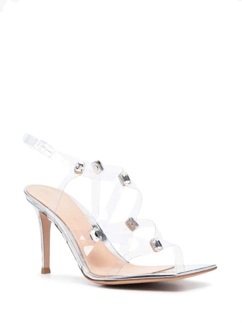 Gianvito Rossi    Gianvito Rossi Crystal Crash Sandals