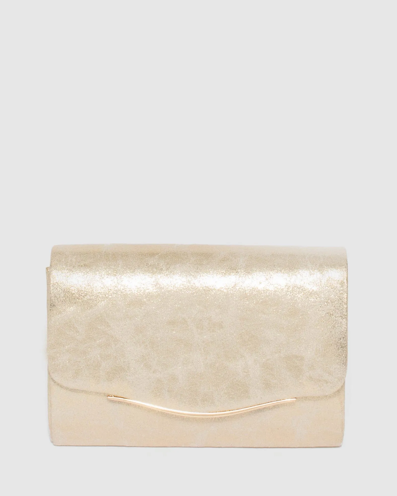 Gold Adele Evening Clutch Bag