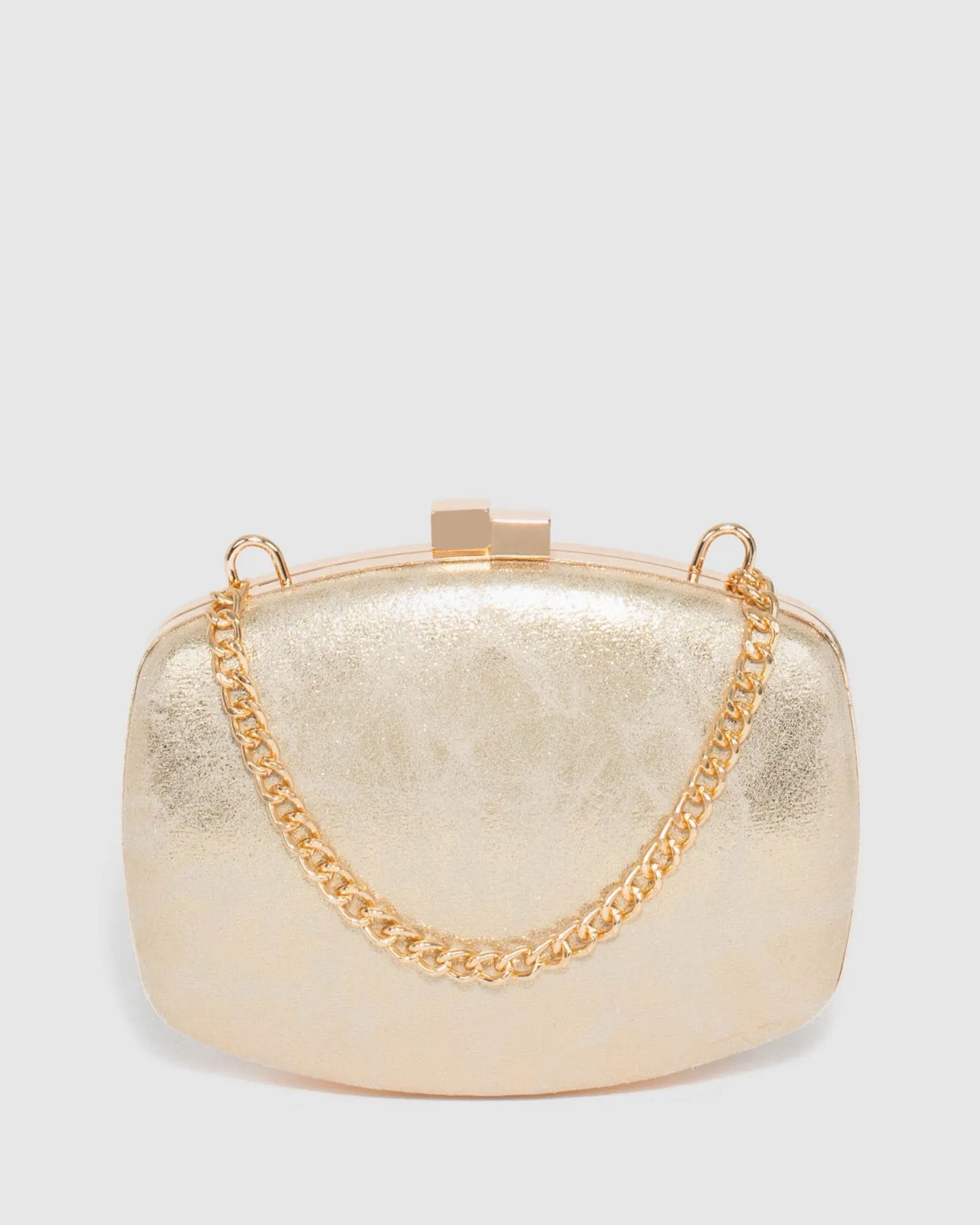 Gold Eden Clutch Bag