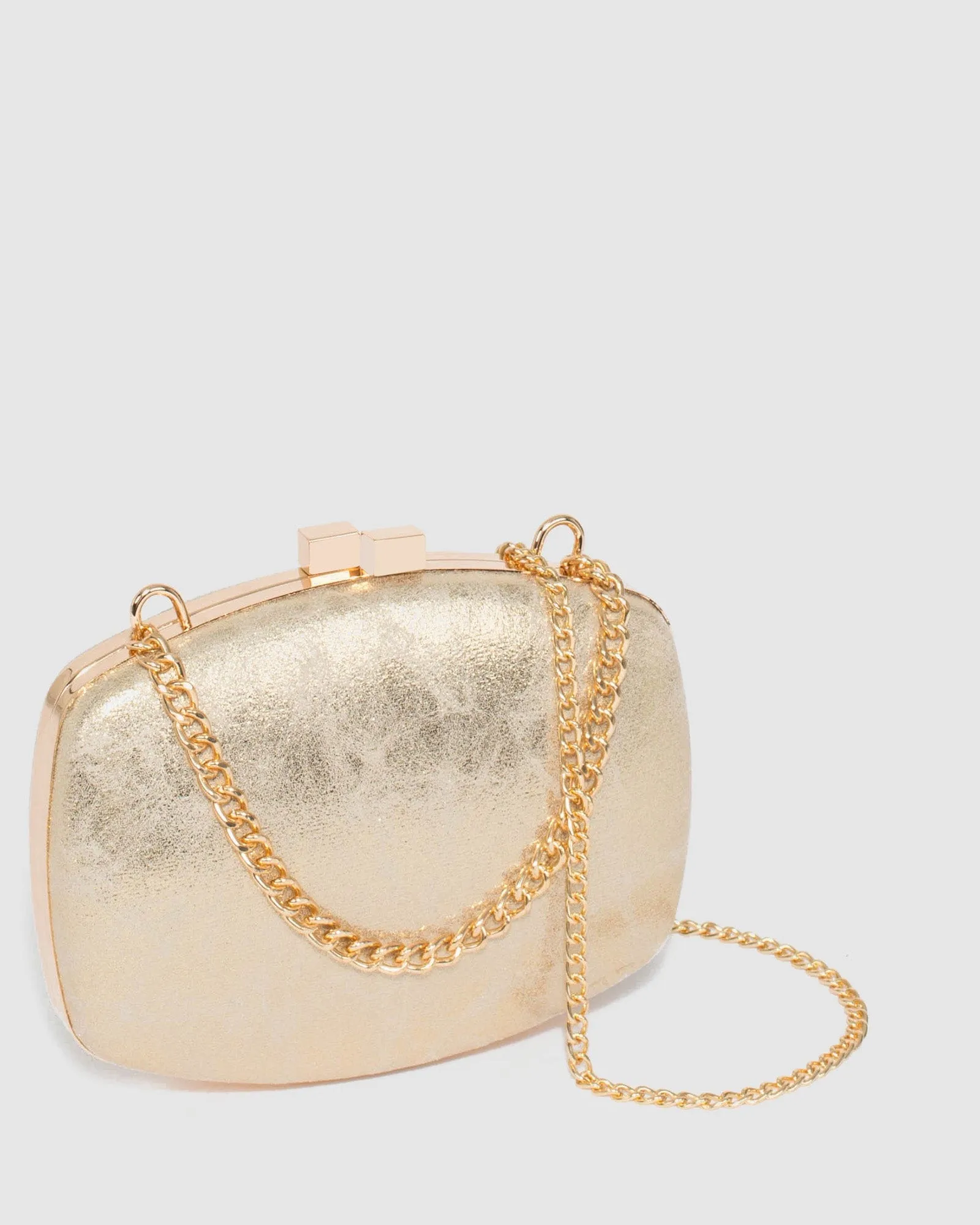 Gold Eden Clutch Bag