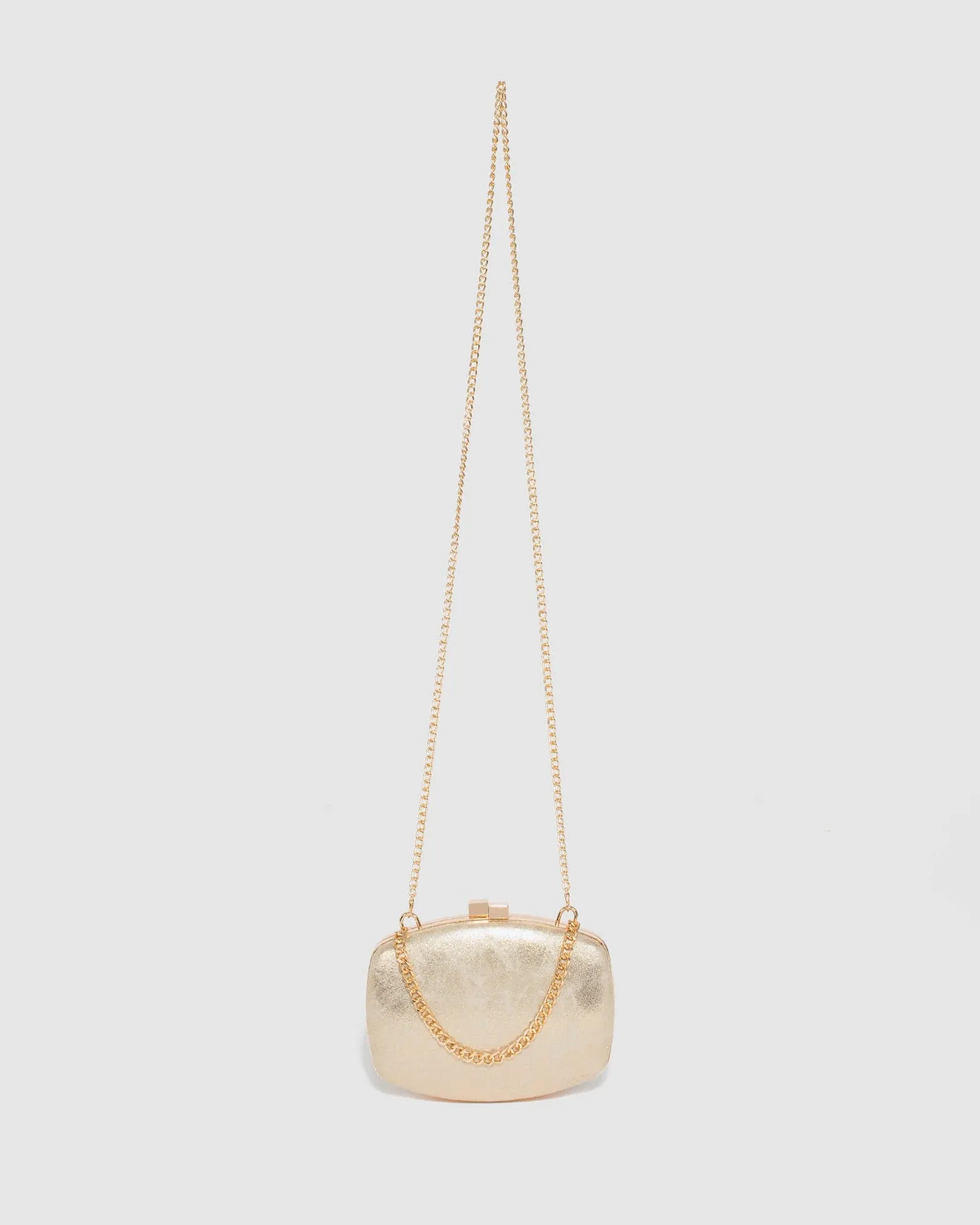 Gold Eden Clutch Bag