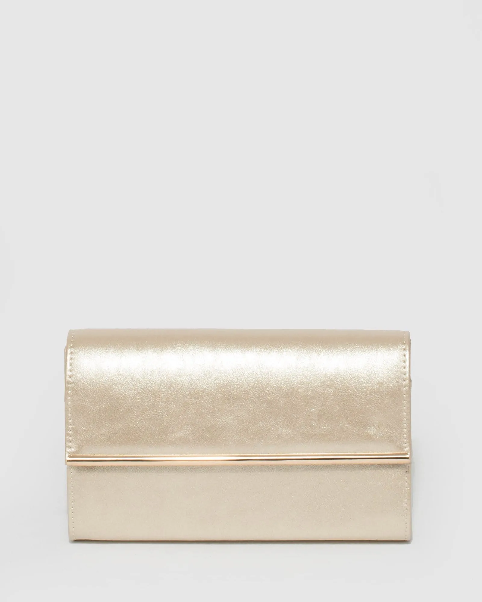 Gold Harriet Clutch Bag