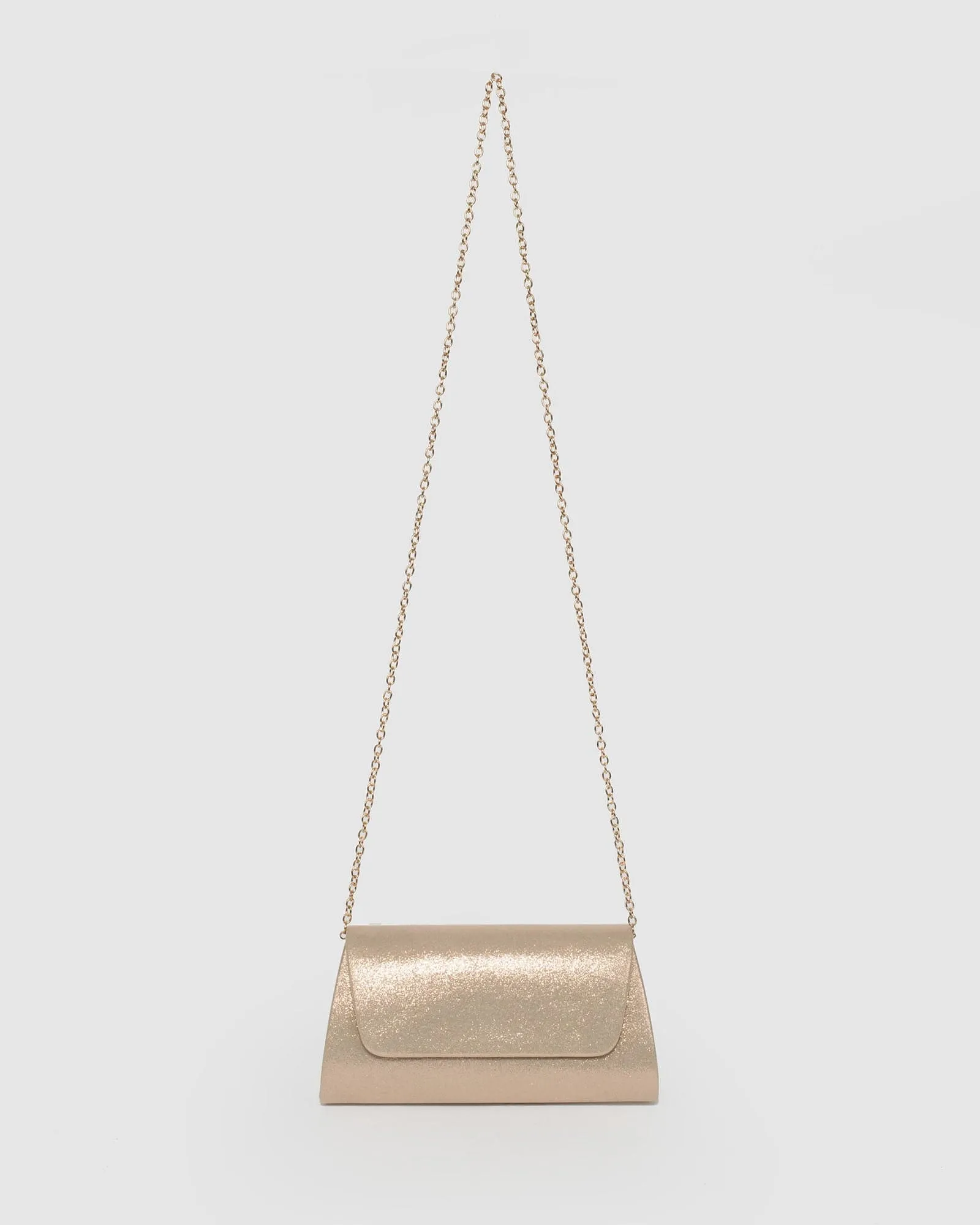 Gold Leaha Clutch Bag