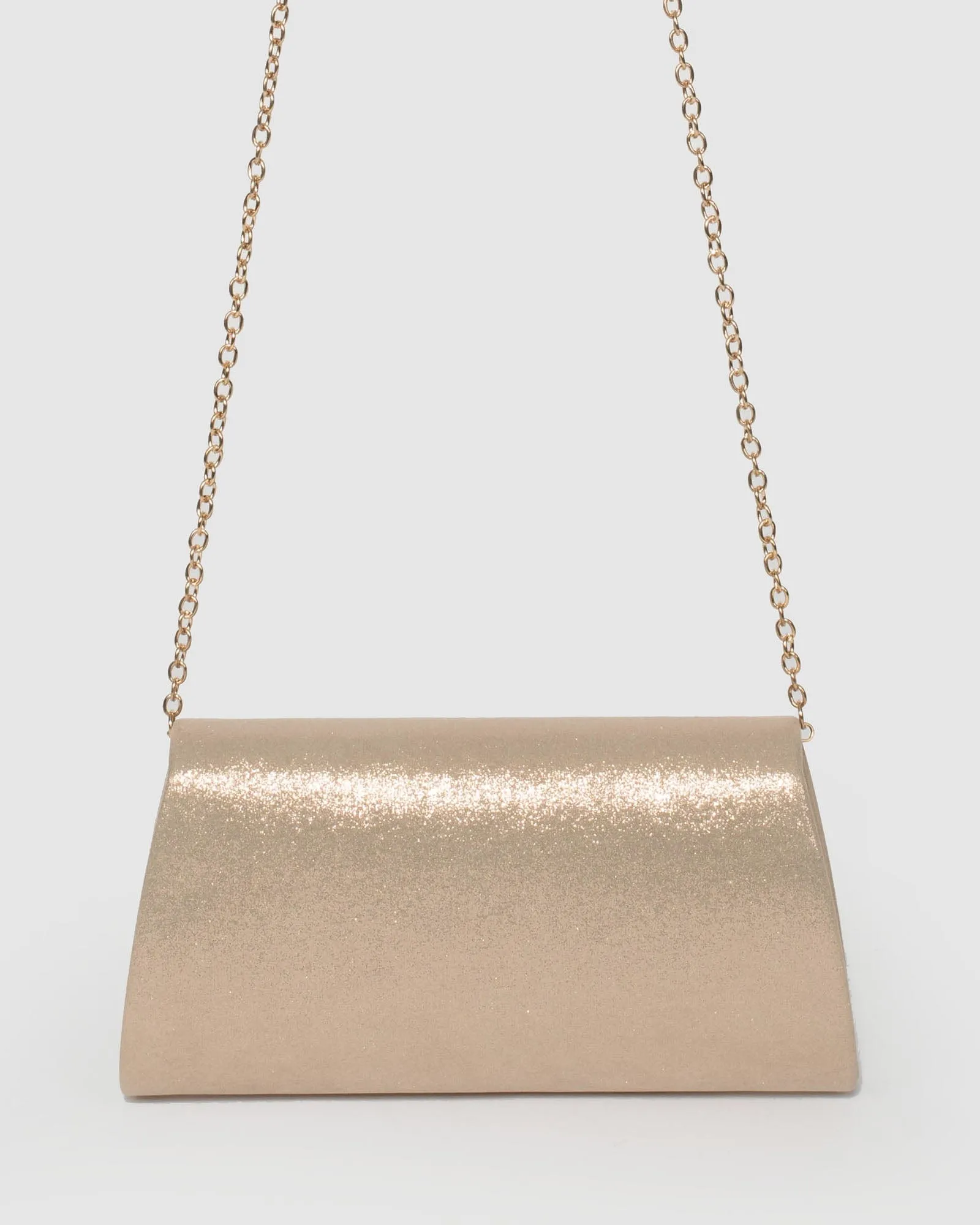 Gold Leaha Clutch Bag