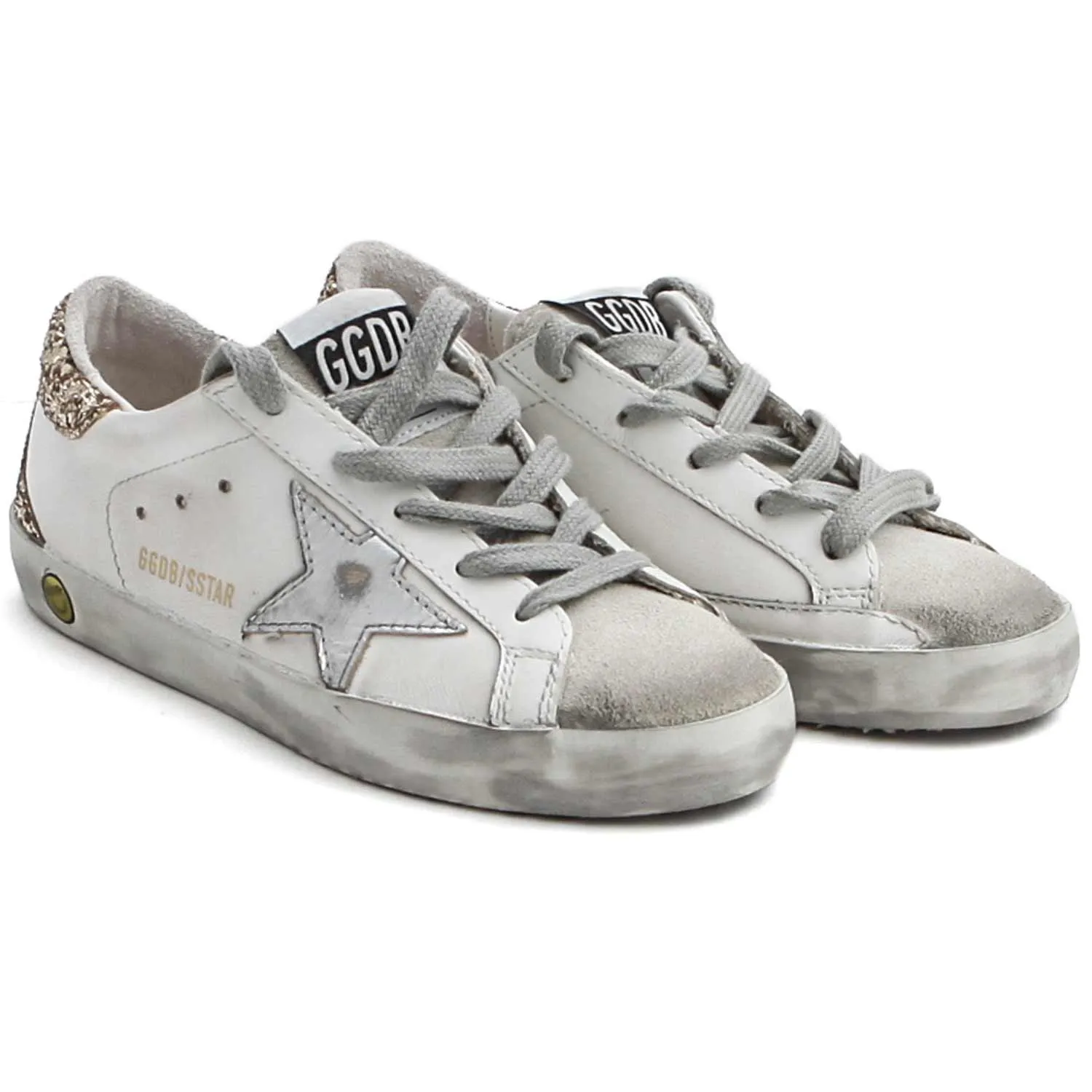 Golden Goose Girl Sstar Glitter Sneakers