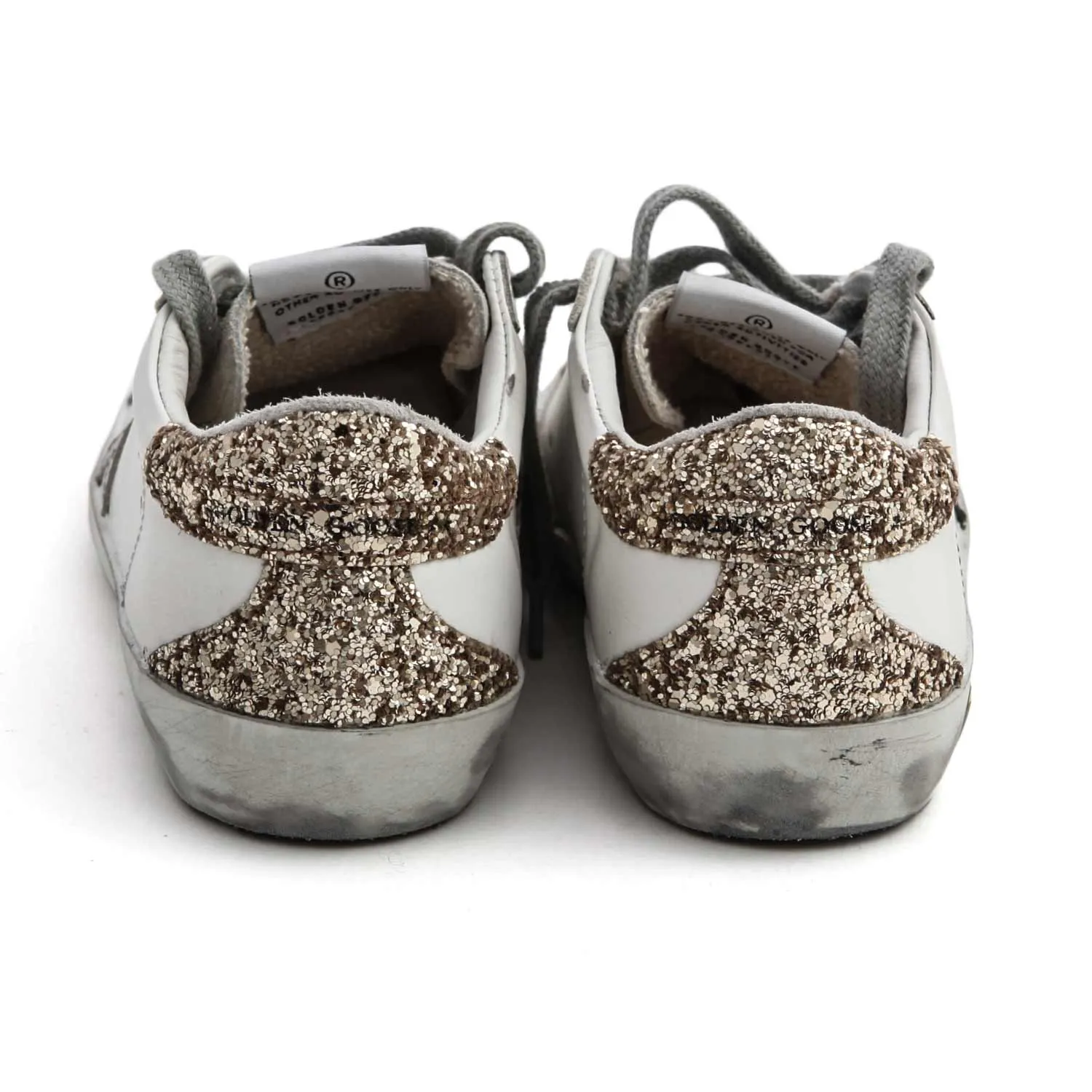 Golden Goose Girl Sstar Glitter Sneakers