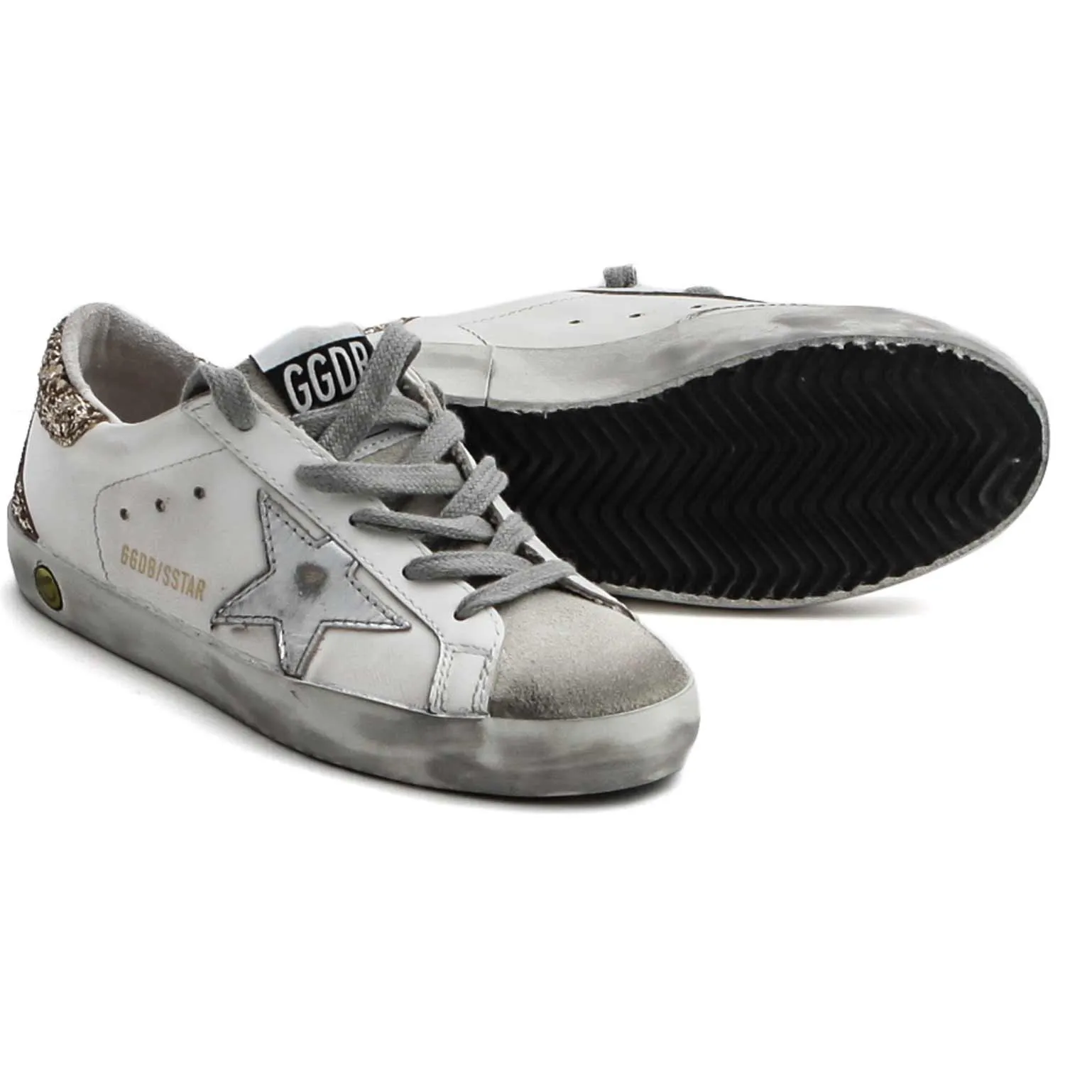 Golden Goose Girl Sstar Glitter Sneakers