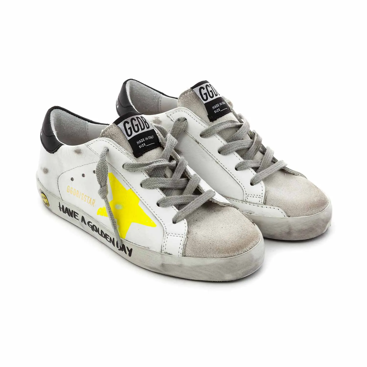 Golden Goose Teen Superstar Sneakers