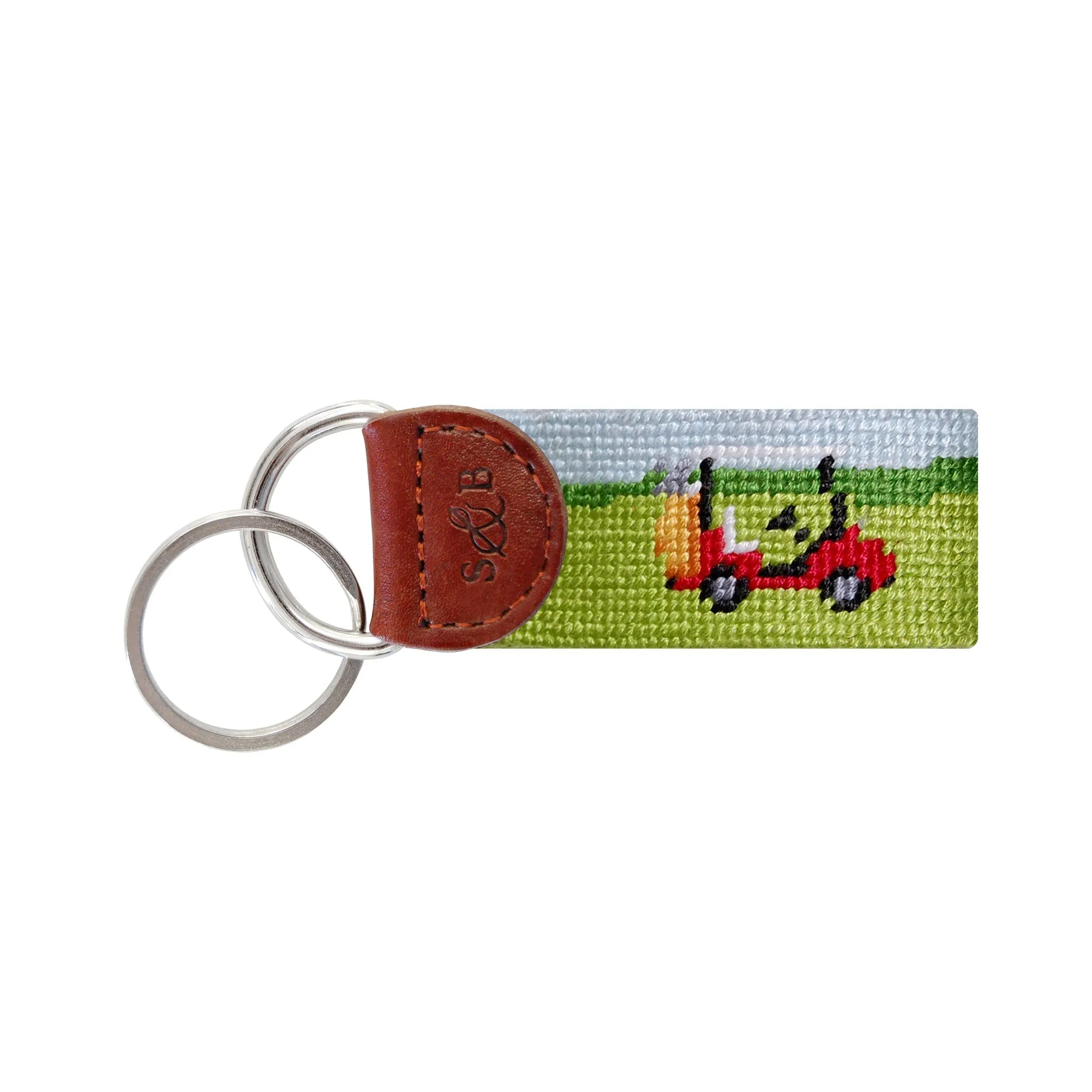 Golf Cart Scene Key Fob