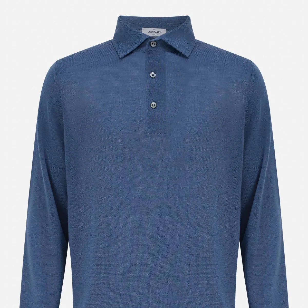 GRAN SASSO   Vintage Wool Polo 