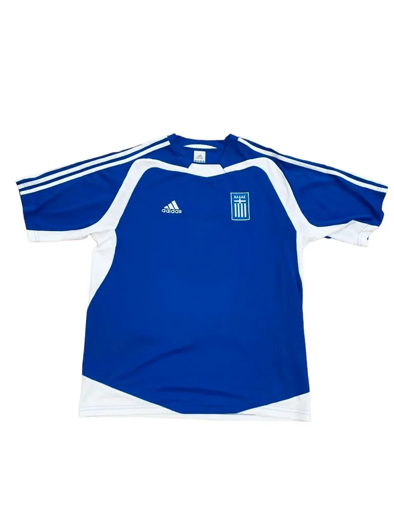 Greece 2003-04 Home Adidas Football Shirt