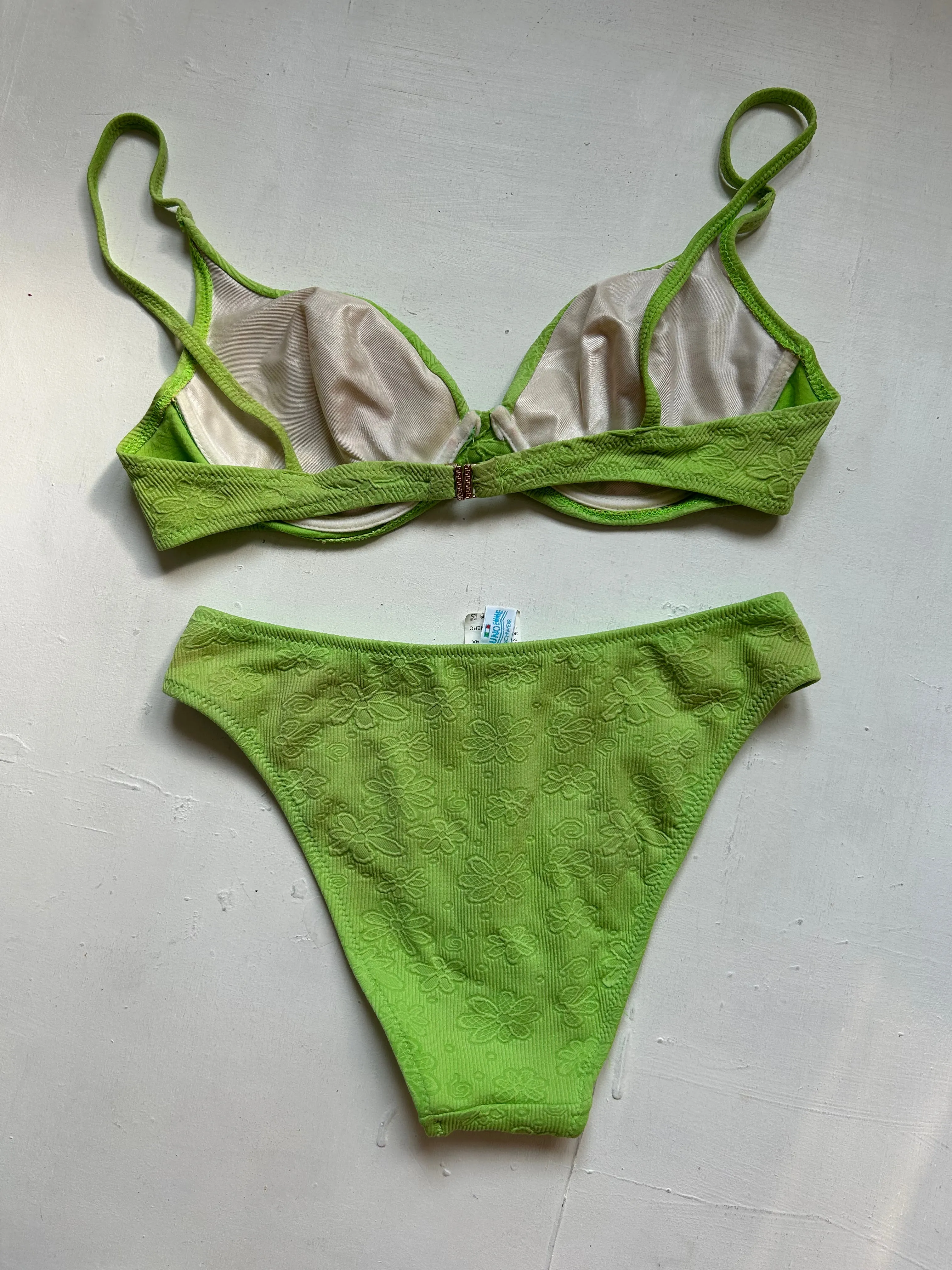 Green ajustable bikini set (M)