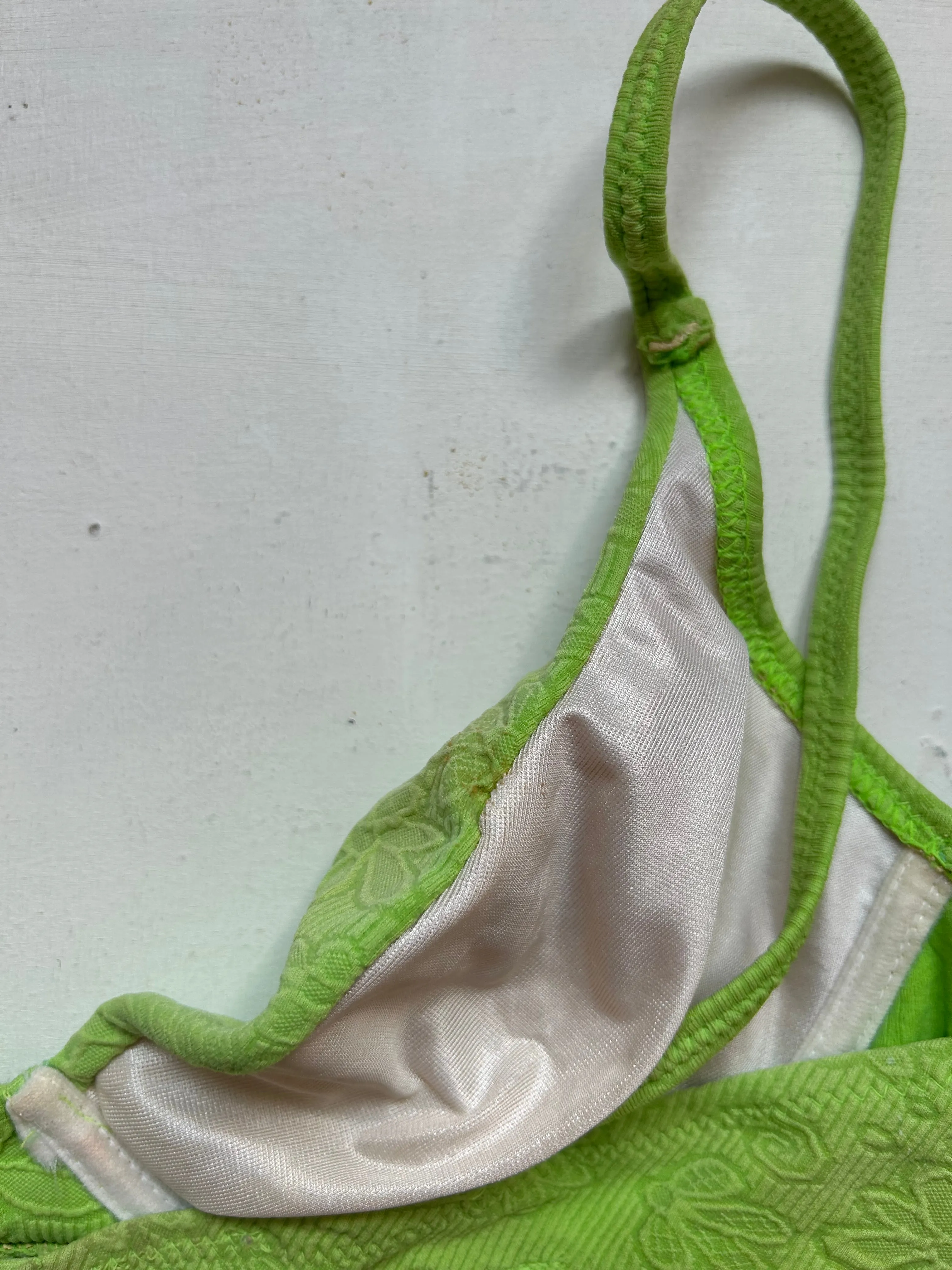 Green ajustable bikini set (M)