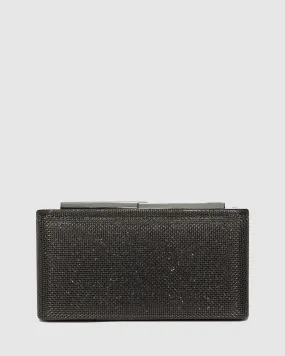 Gunmetal Lulu Clutch Bag