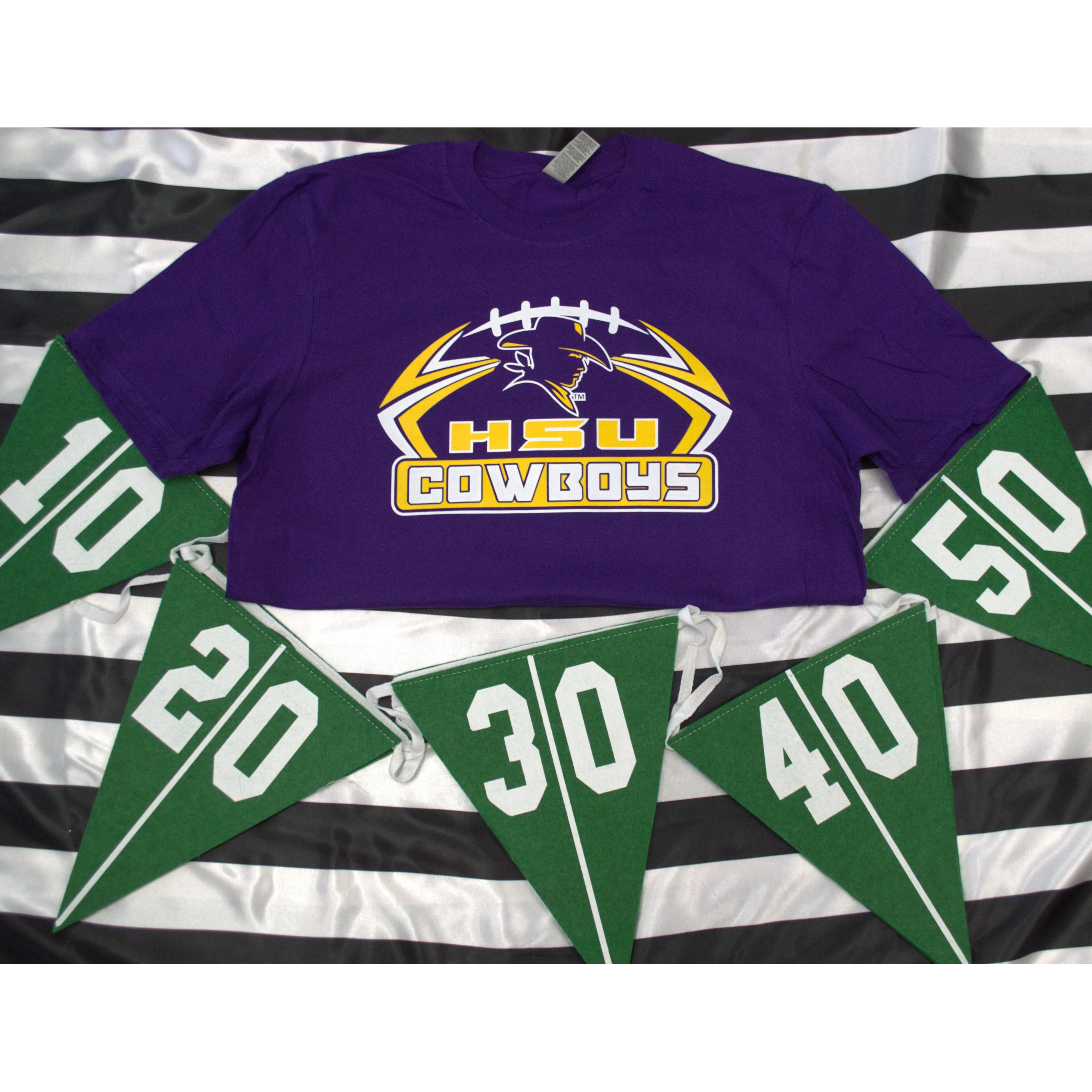 Hardin Simmons University Cowboys - Football T-Shirt